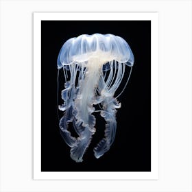 Sea Nettle Jellyfish Ocean Realistic 7 Art Print