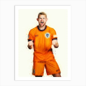 Matthijs De Ligt Art Print