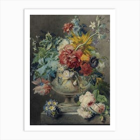 Flowers In A Vase Art Print