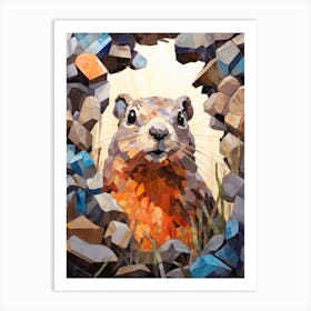 Ground Squirrel 2 Art Print