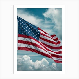 American Flag Art Print