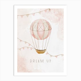 Hair Ballon Print Art Print