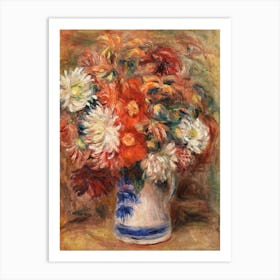 Bouquet (1919), Pierre Auguste Renoir Art Print