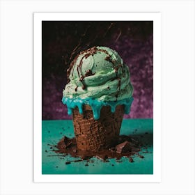 Ice Cream Sundae 19 Art Print