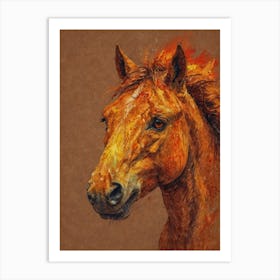 Horse'S Head 1 Art Print