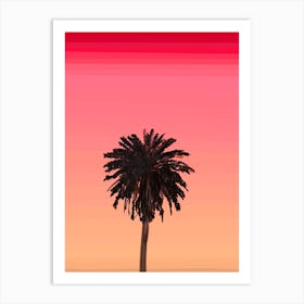 Palm Tree vibes Art Print
