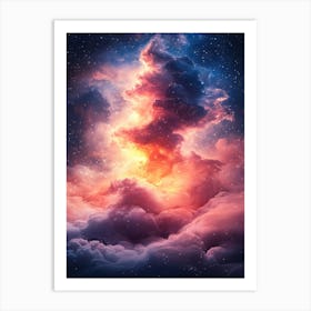 Clouds In The Sky 2 Art Print