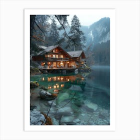 Lake House Art Print