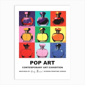 Perfume Bottle Pop Art 2 Art Print