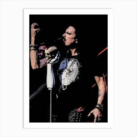 james labrie dream theater metal band music 3 Art Print