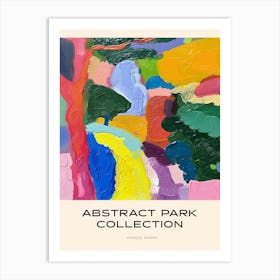 Abstract Park Collection Poster Kings Park Perth Australia 4 Art Print