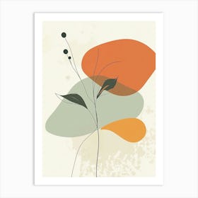 Abstract Flower 27 Art Print