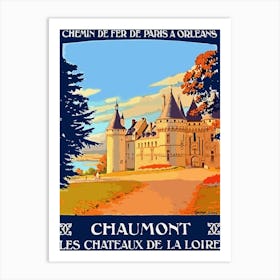 Châteaux Of The Loire Valley, France Art Print