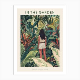 In The Garden Poster Vandusen Botanical Garden Canada 3 Art Print