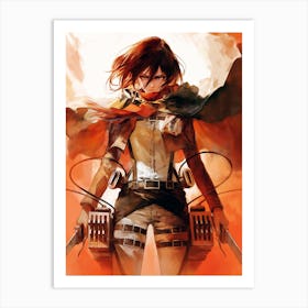 Attack On Titan 14 Art Print