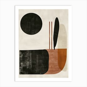 Lesund Stone Park Bauhaus Minimalist Art Print