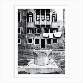 Well Head Venice Art Print