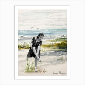 Plage 1 Art Print