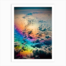 Rainbow Sky Hawaii Art Print