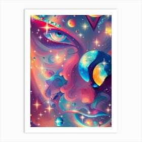 Psychedelic Art 63 Art Print