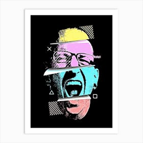 Scream chester bennington Art Print