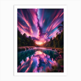 Enchanting landscape  Art Print