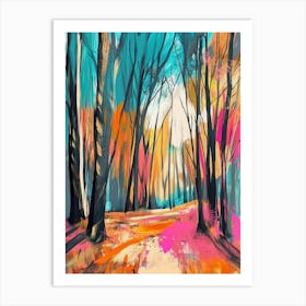 Forest Path Art Print