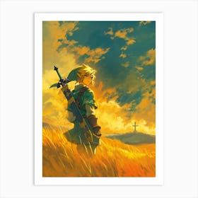 Legend Of Zelda Breath Of The Wild 2 Art Print