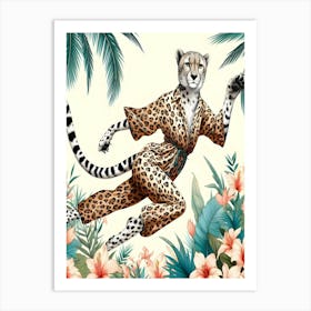 Cheetah Queen Of The Jungle Art Print