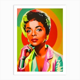 Ruby Dee Colourful Pop Movies Art Movies Art Print