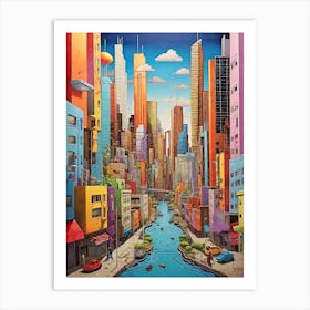 Cityscape 14 Art Print