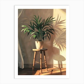 Plant In A Pot 22 Art Print