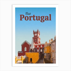 Visit Portugal Art Print