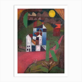 Villa R, Paul Klee Art Print