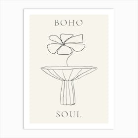 Boho Soul 60 Art Print