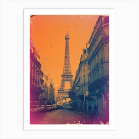 Paris Polaroid Inspired 1 Art Print