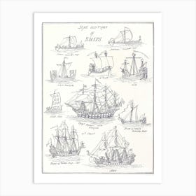 Sea Pictures, Drawn With Pen And Pencil (1882) Art Print