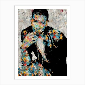 Usher Raymond Iv Portrait Art Print