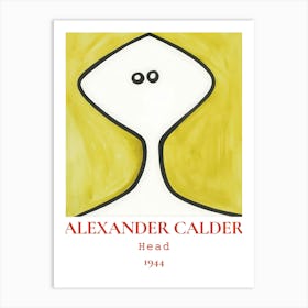 Alexander Calder Head 1 Art Print