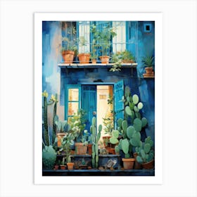 Cactus Garden 2 Art Print