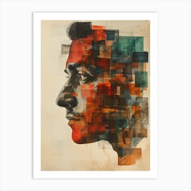 Portrait Of A Man Art Print