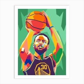 Stephen Curry Art Print