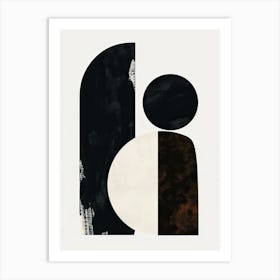 Rovaniemi Stone Park Bauhaus Minimalist Art Print