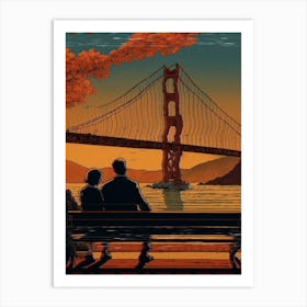 Golden Gate Bridge 4 Art Print
