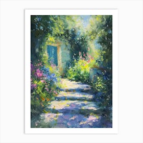  Floral Garden Wild Garden 7 Art Print