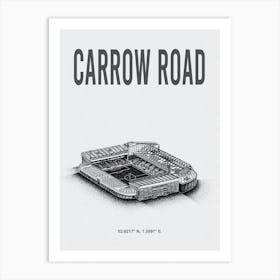 Carrow Road Norwich City Fc Stadium Art Print