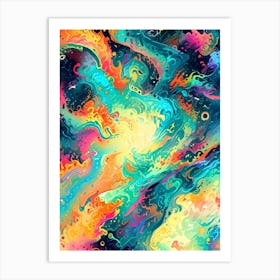 Abstract Painting 87 Art Print