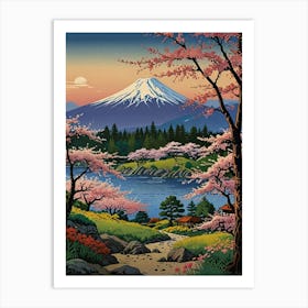 Mt Fuji 2 Art Print