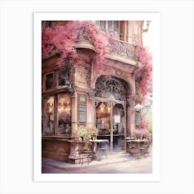 Paris Cafe Art Print