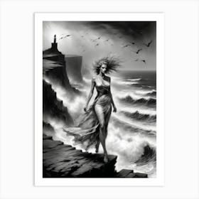 Mermaid 1 Art Print